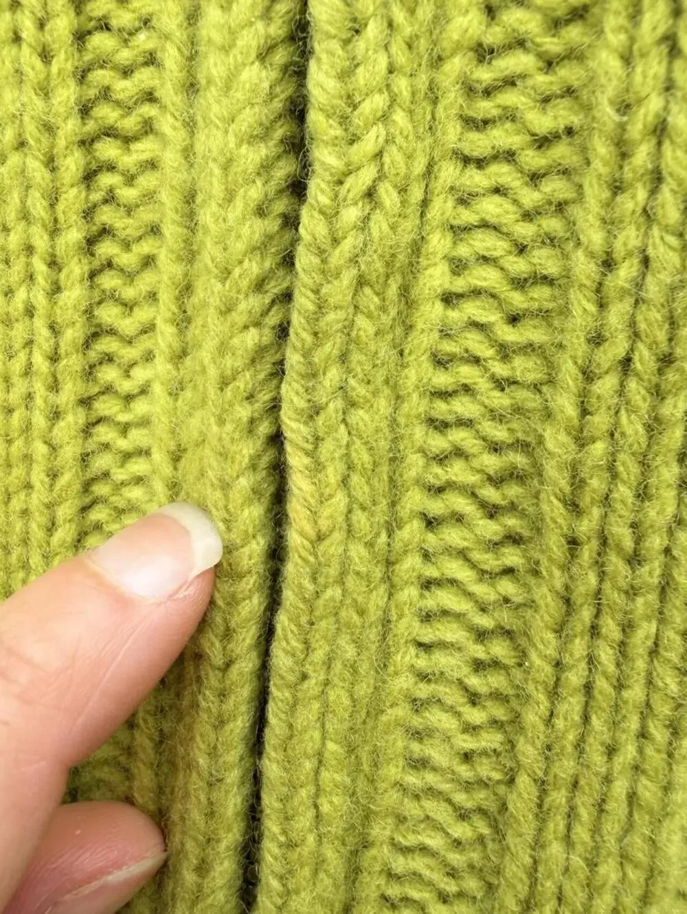 J.Crew 100% lambswool green ribbed knit zip up sweater with pockets